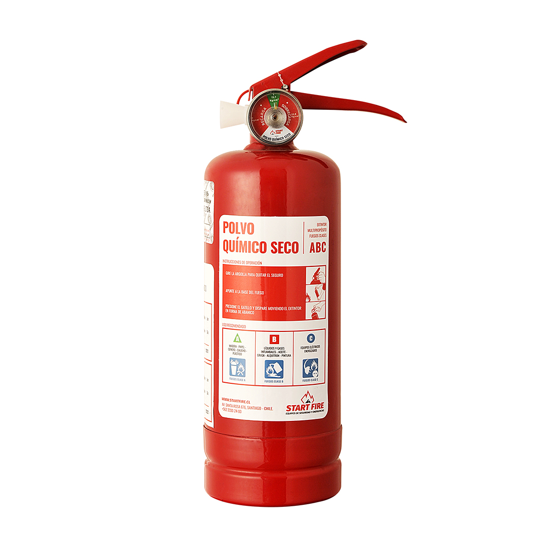 EXTINTOR PQS 2 kg 75% (ABC)